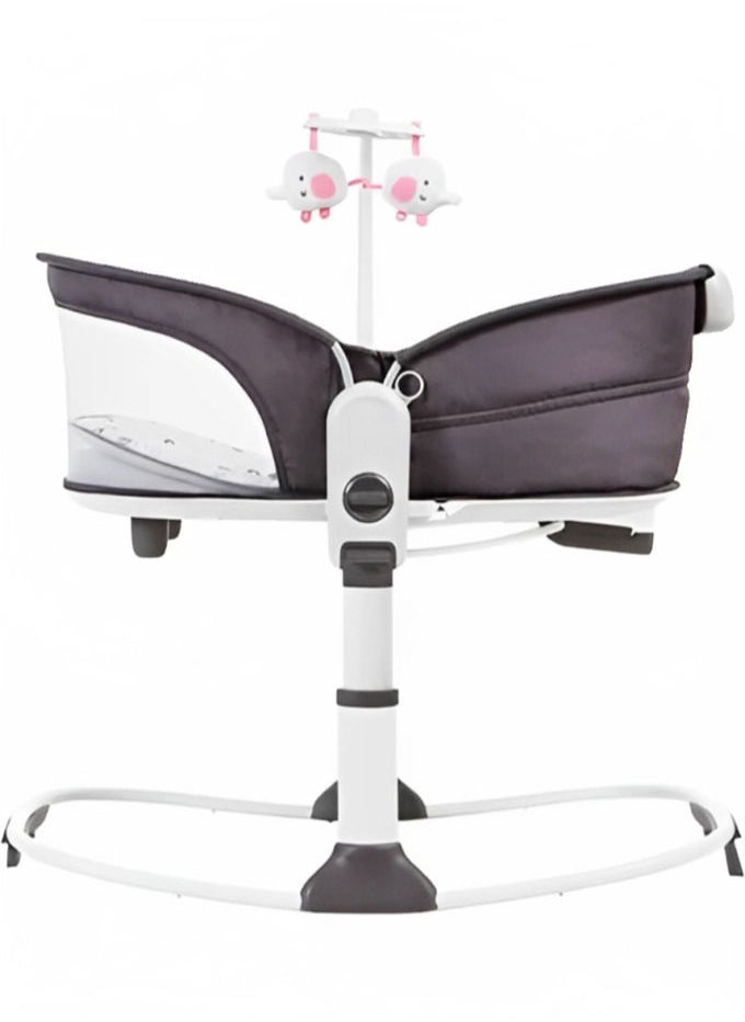 Baby Rocker Deluxe 6 In 1 Rocking Bassinet Multifunctional Bassinet For Newborn Boy Girl For The Age 0 To 12 Month