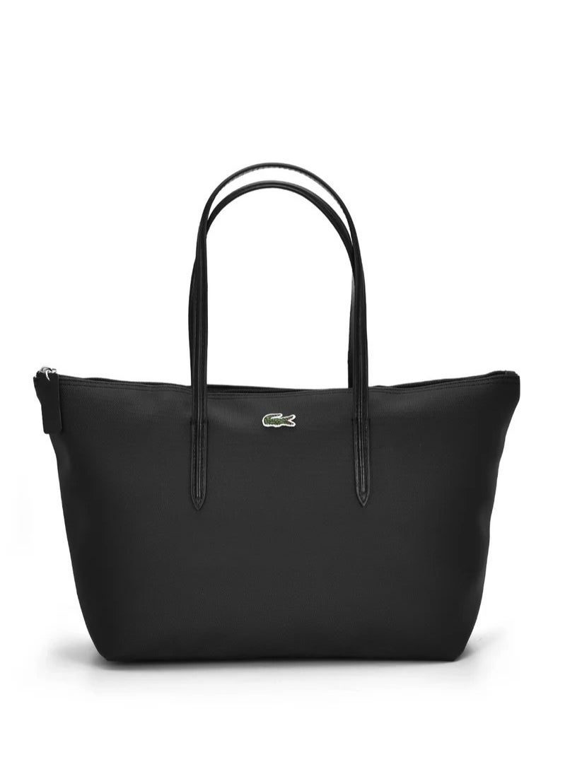 Lacoste Tote Bag Large Size Black Color