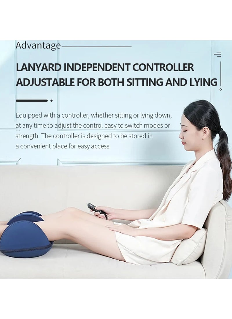 Remote Control Electric Kneading Shiatsu Heated Foot Calf Massager Machine with Heat Therapy Arm Leg Foot Massager Machine