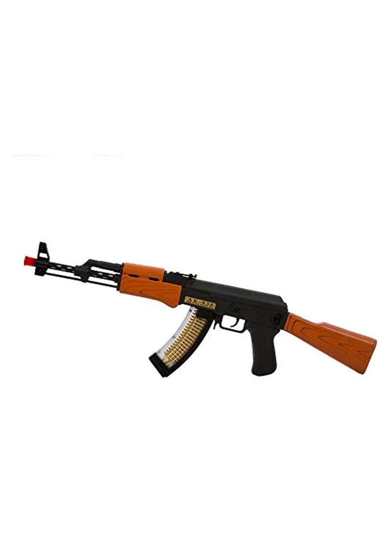 Multicolor Kids AK-47 Toy Gun with Lights & Sounds - Safe Play for Boys & Girls