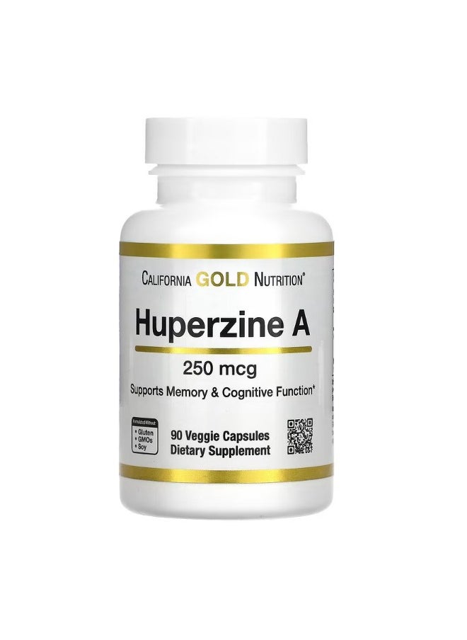 Huperzine A 250 mcg  90 Veggie Capsules