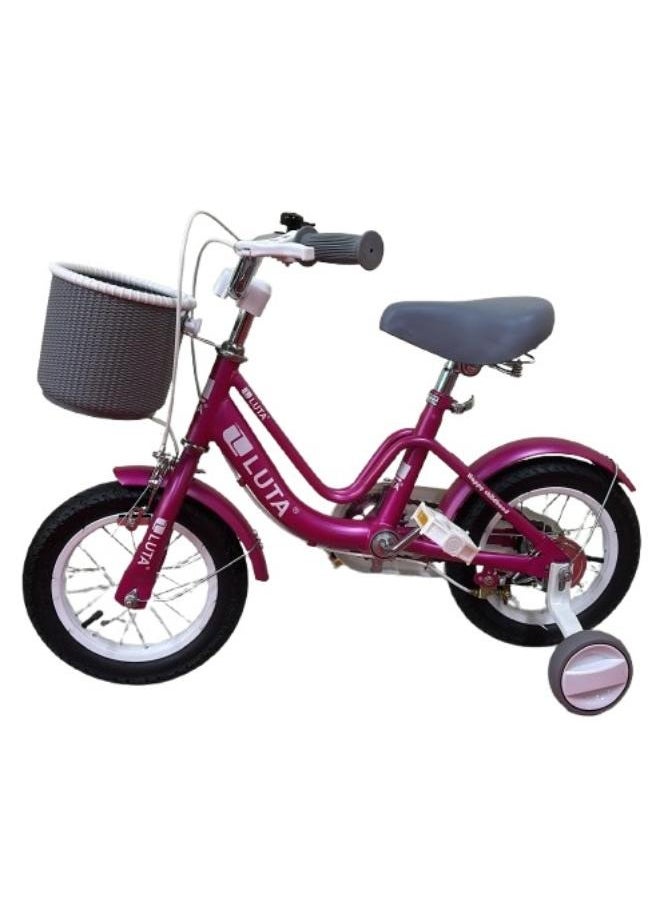 Luta Happy Childhood Bicycle - Rose, 12 Inch