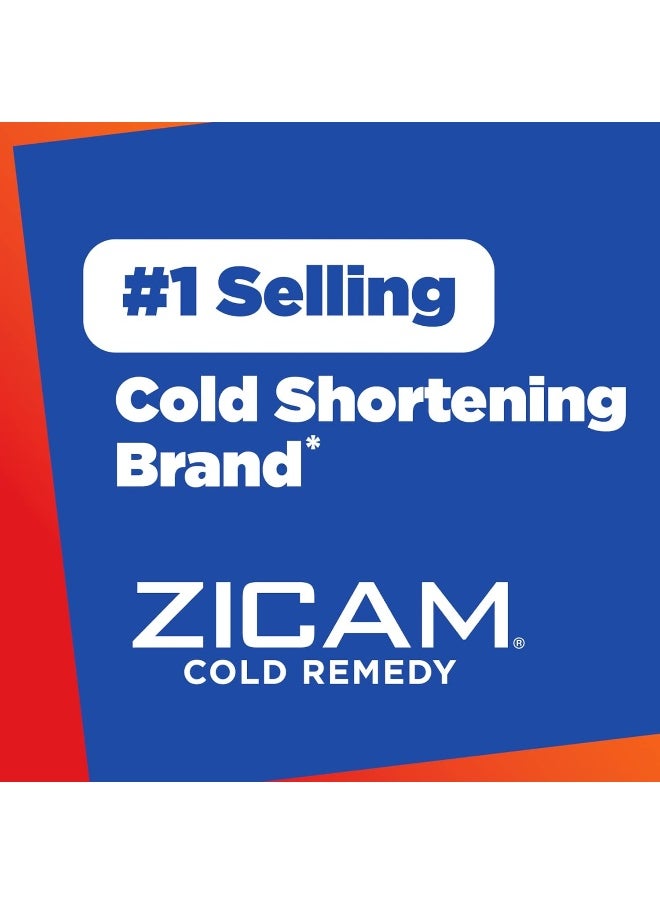 Zicam Cold Remedy Zinc Rapidmelts, Cherry Flavor, 18 Count (Pack of 1)