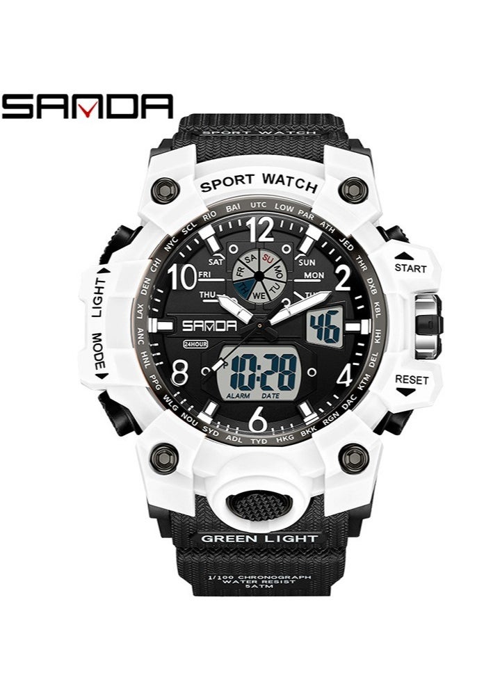 Multifunctional sports youth electronic watch