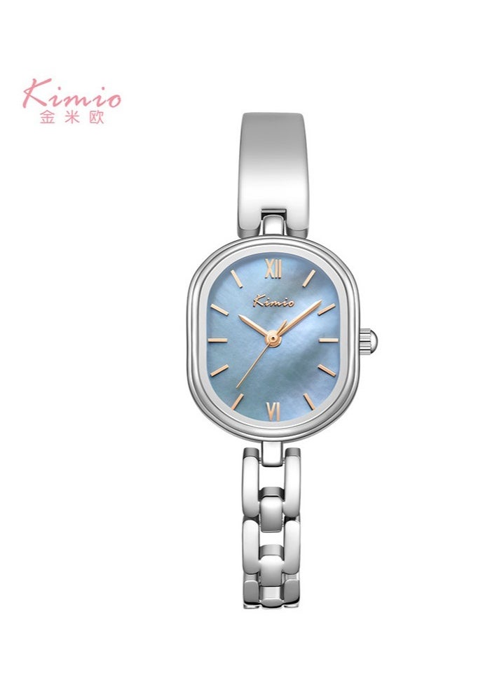 Ladies Fashionable Mother-of-pearl Waterproof Bracelet Quartz Watch