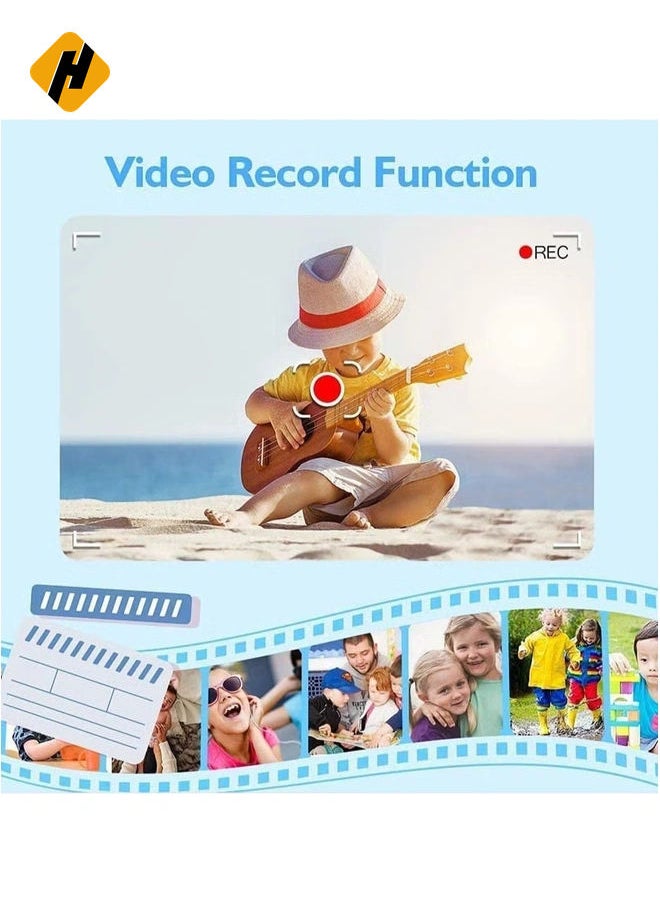 Kids Toy Digital Camera, 2021 Upgrade 1080P Dual Camera 2.0 Inches Screen 20MP HD Video Camcorder with [ 32 GB Memory Card ] Gifts for Child Boys Girls, Best Birthday Gift Games Toy