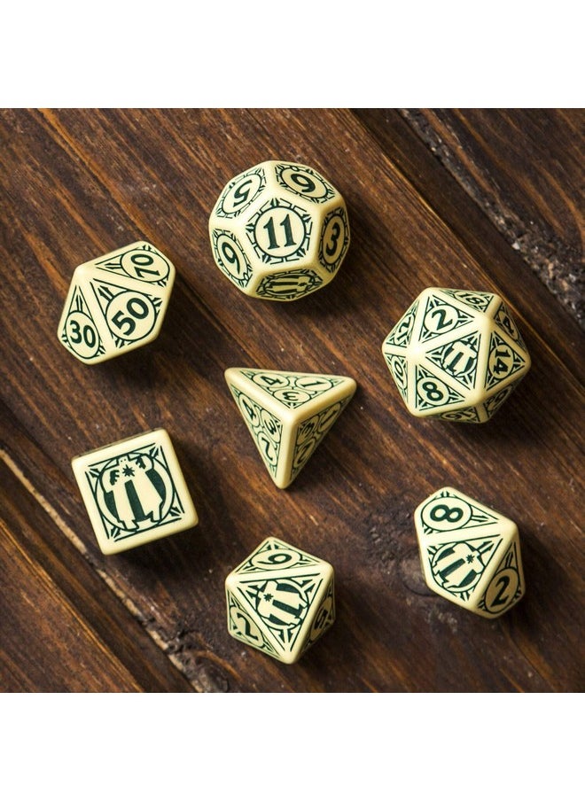 Pathfinder Playtest Rpg Dice Set 7 Ornamented Pieces