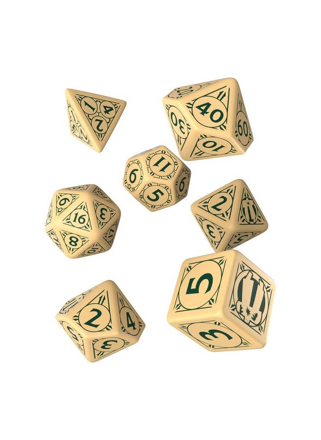 Pathfinder Playtest Rpg Dice Set 7 Ornamented Pieces