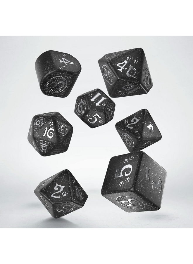 Cats Modern Dice Set Waffle