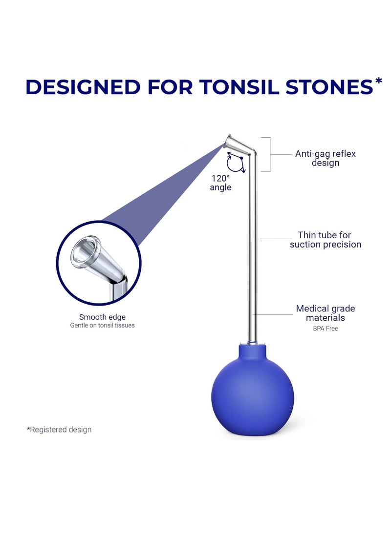 Oravix Tonsil Stone Vacuum, Tonsil Stone Remover Vacuum Suction, Tonsil Stone Cupping Tool, Tonsil Stone Removal Tool with Suction, Tonsil Stones Removal Vacuum, Tonsil Stone Extractor