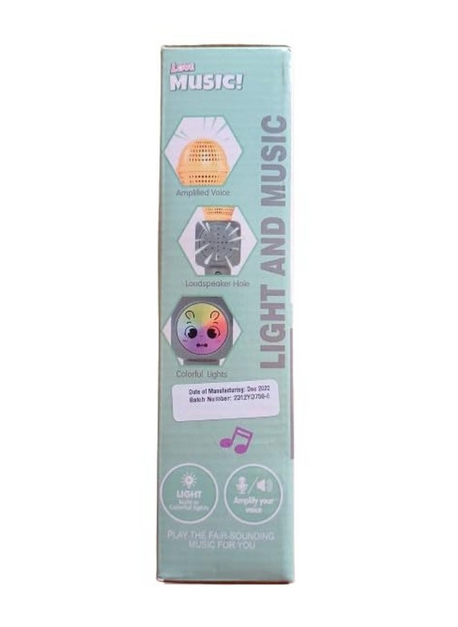 Musical Microphone For Kids Singing Mike With 3D Lights Music