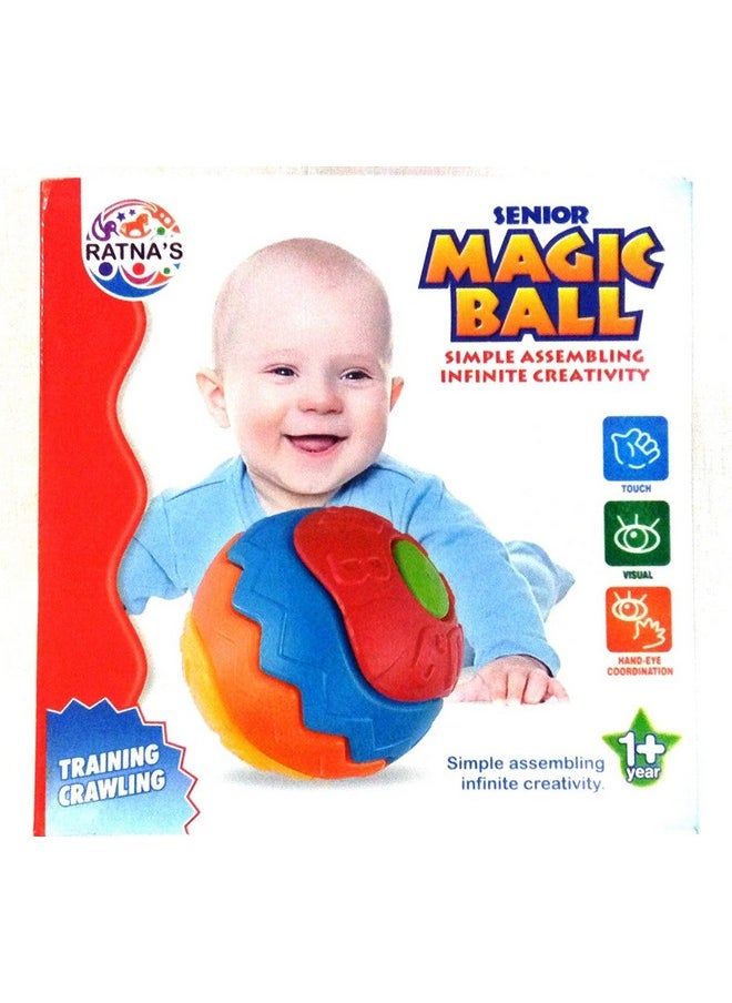 Magic Ball Light Weight Assembling Toy, Training Crawling For Infants, Non Toxic