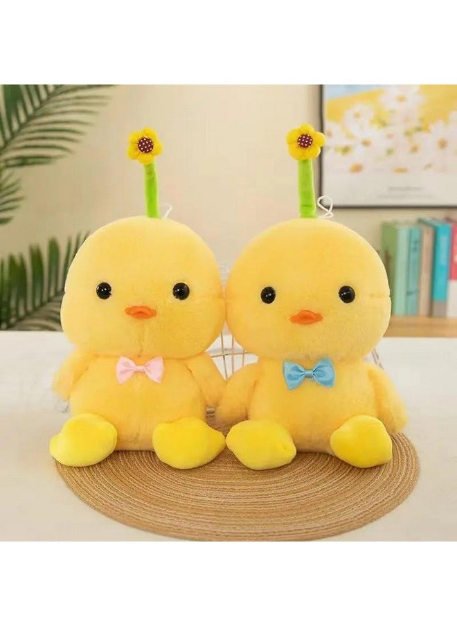 Super Soft Flower Duck Stuffed Toy 25Cm