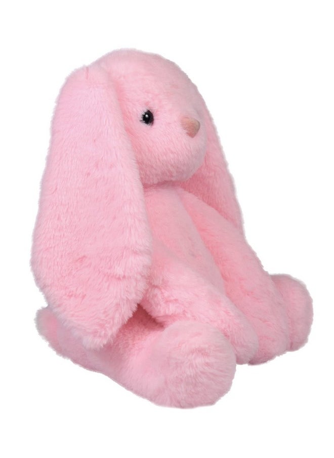 Cute Pink Bunny Soft Toy For Girls/Kids | Huggable Rabbit With Long Ears | Soft Stuffed Plush Animal | - 35Cm