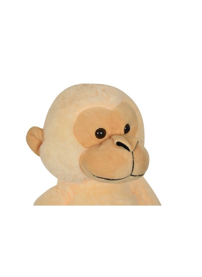 Plush Stuffed Animal Cute Butter Yellow Hanging Monkey Soft Toy | - 52Cm