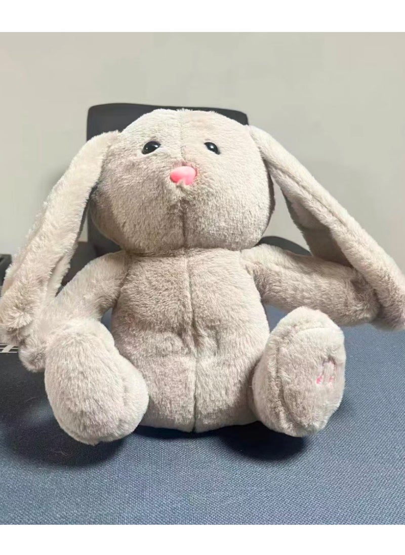 Breathing Baby Soothing Rabbit Plush Toy – 3-Speed Settings for Gentle Sleep Aid(Batteries Not Included)