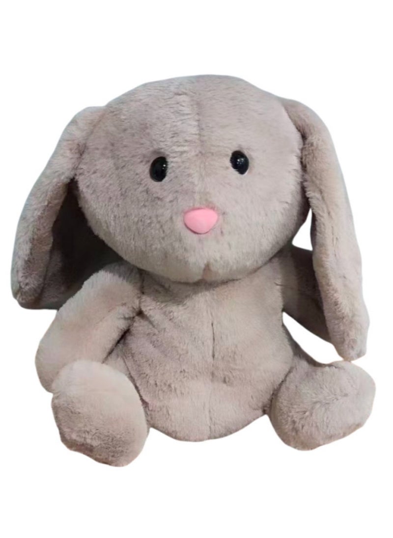 Breathing Baby Soothing Rabbit Plush Toy – 3-Speed Settings for Gentle Sleep Aid(Batteries Not Included)