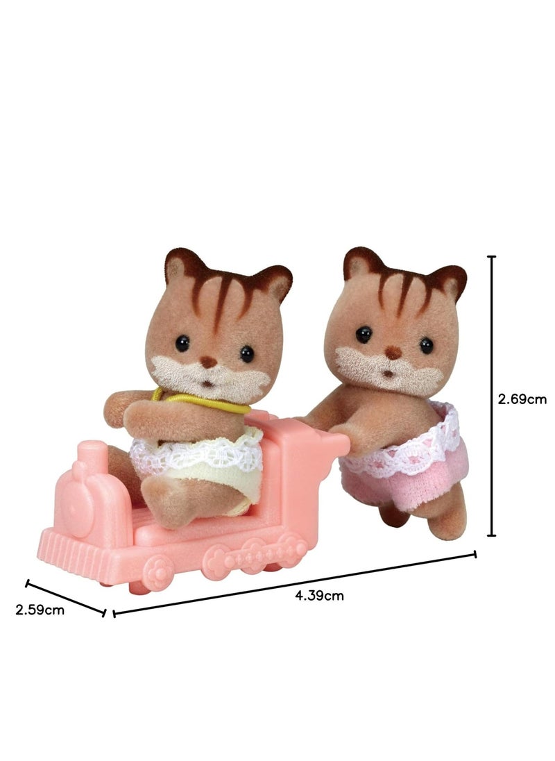 Sylvanian Families Walnut Squirrel Twins