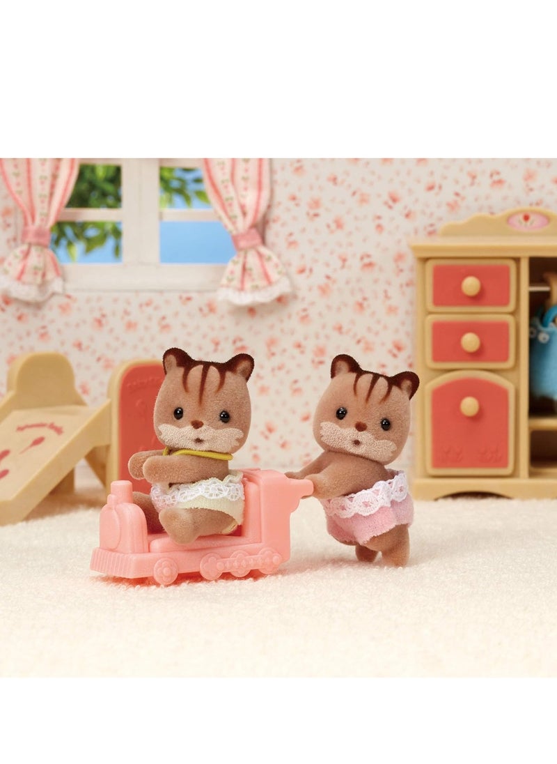 Sylvanian Families Walnut Squirrel Twins