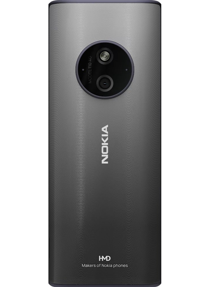 125 Mobile Phone – Black – 2024 Model with Official HMD Warranty – NTRA Registered