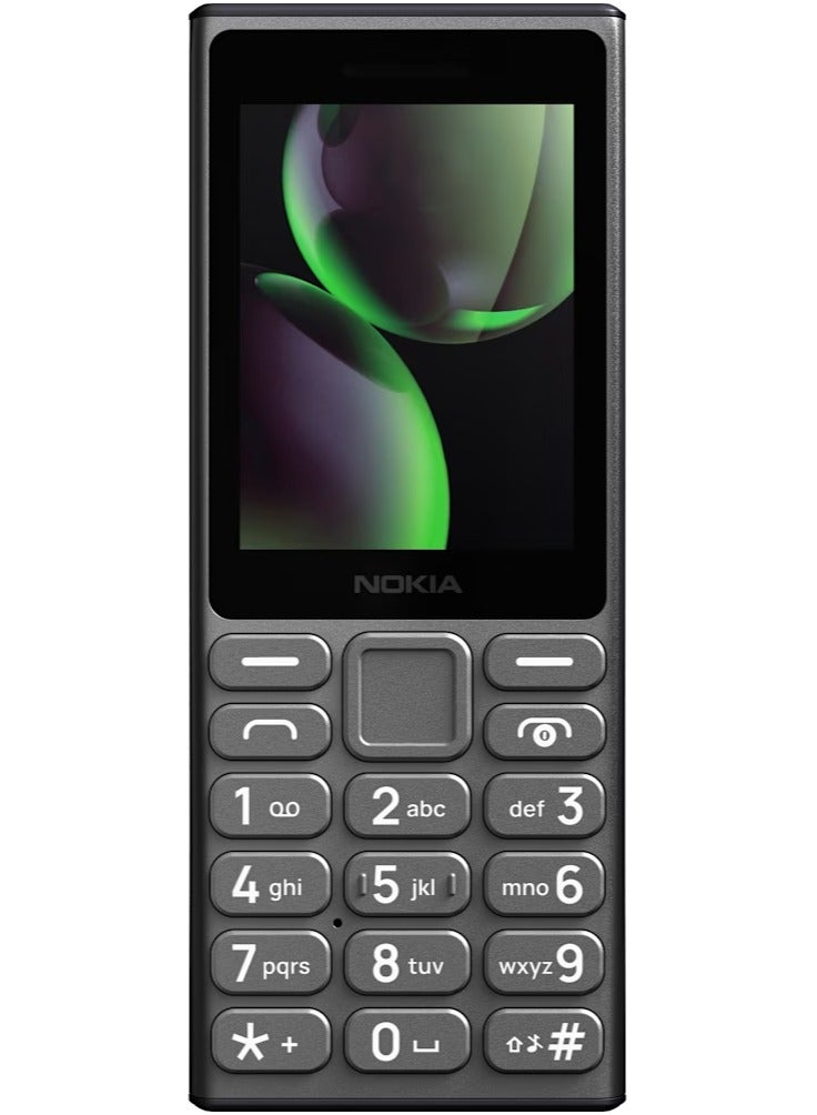 125 Mobile Phone – Black – 2024 Model with Official HMD Warranty – NTRA Registered