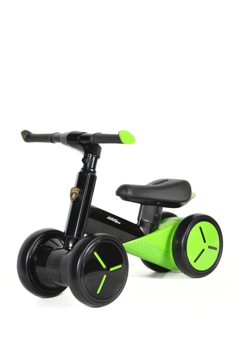 Lamborghini Balance Bike 4W (Green) (NT-698082)