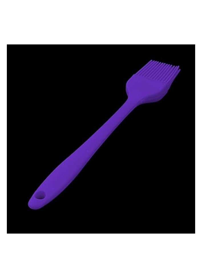 Bakery Silicone Cookie Cake Baking Tool Cream Butter Pastry Brush Purple