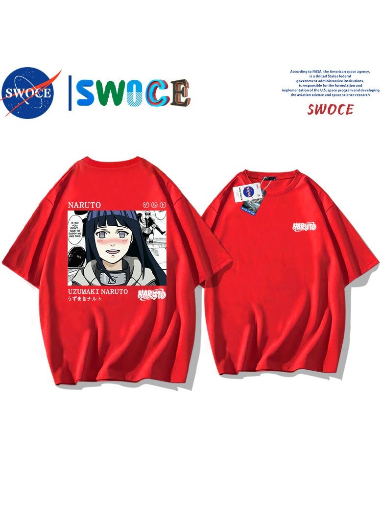 New Fashion Cartoon Anime SWOCE Cotton T-shirt