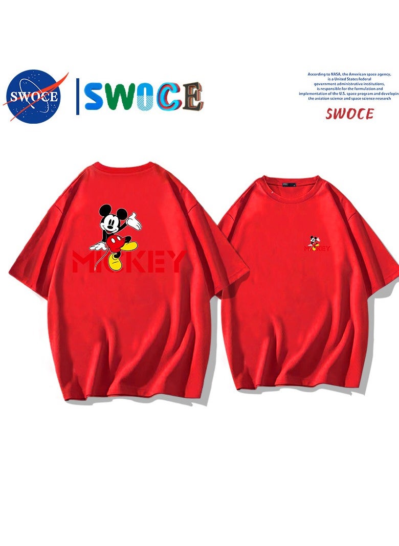 New Fashion Cartoon Anime SWOCE Cotton T-shirt