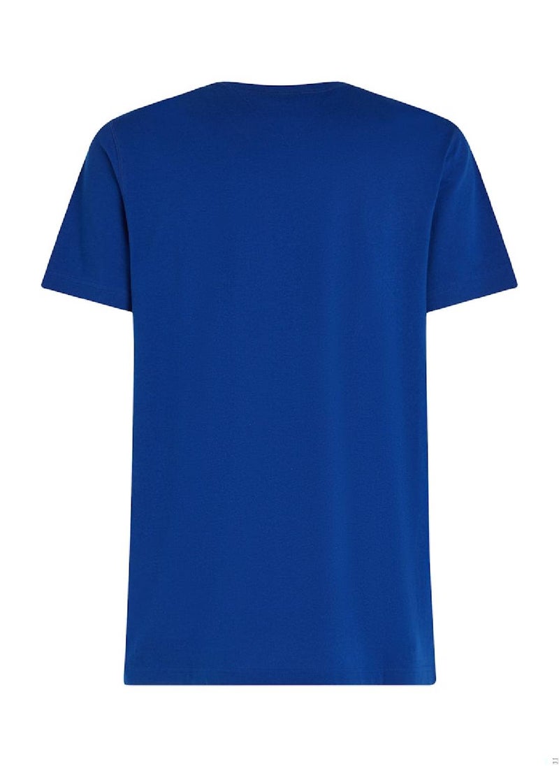 Men's Big Hilfiger T-shirt - Cotton, Blue