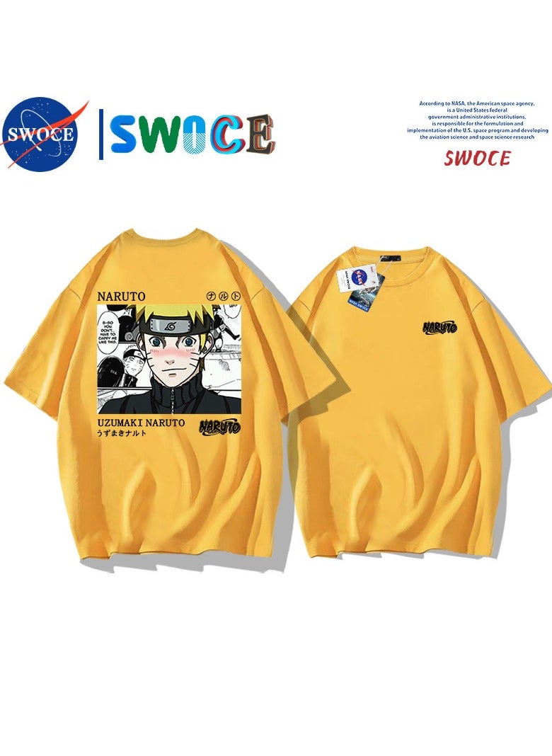 New Fashion Cartoon Anime SWOCE Cotton T-shirt