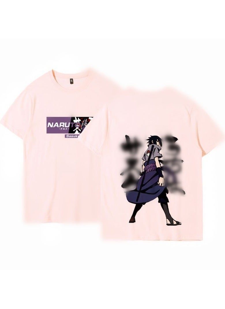 New Naruto Male Naruto Uchiha Sasuke Kakashi Co branded T-shirt