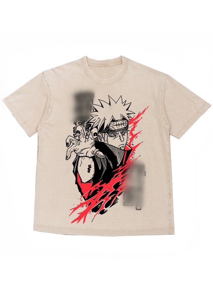 Naruto Uchiha Itachi Tornado Naruto Kakashi Fake Two T-shirts