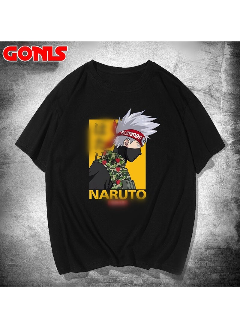 Summer Naruto Loose Plus Size Short Sleeves