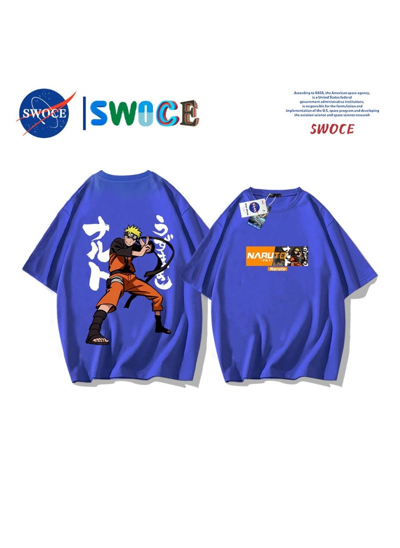 New Fashion Cartoon Anime SWOCE Cotton T-shirt