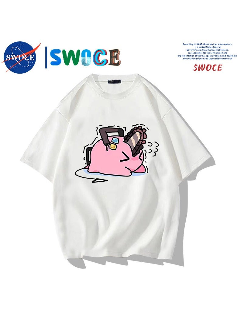 New Fashion Cartoon Anime SWOCE Cotton T-shirt