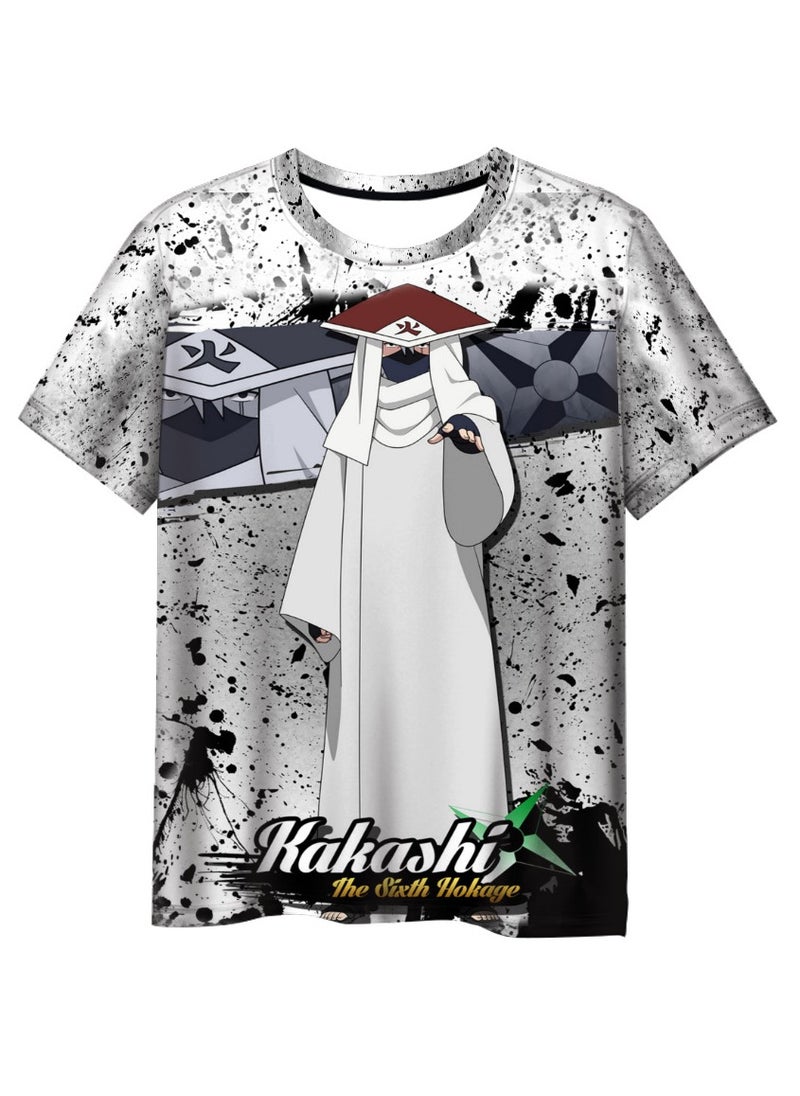 Naruto Kakashi Sasuke Short Sleeve