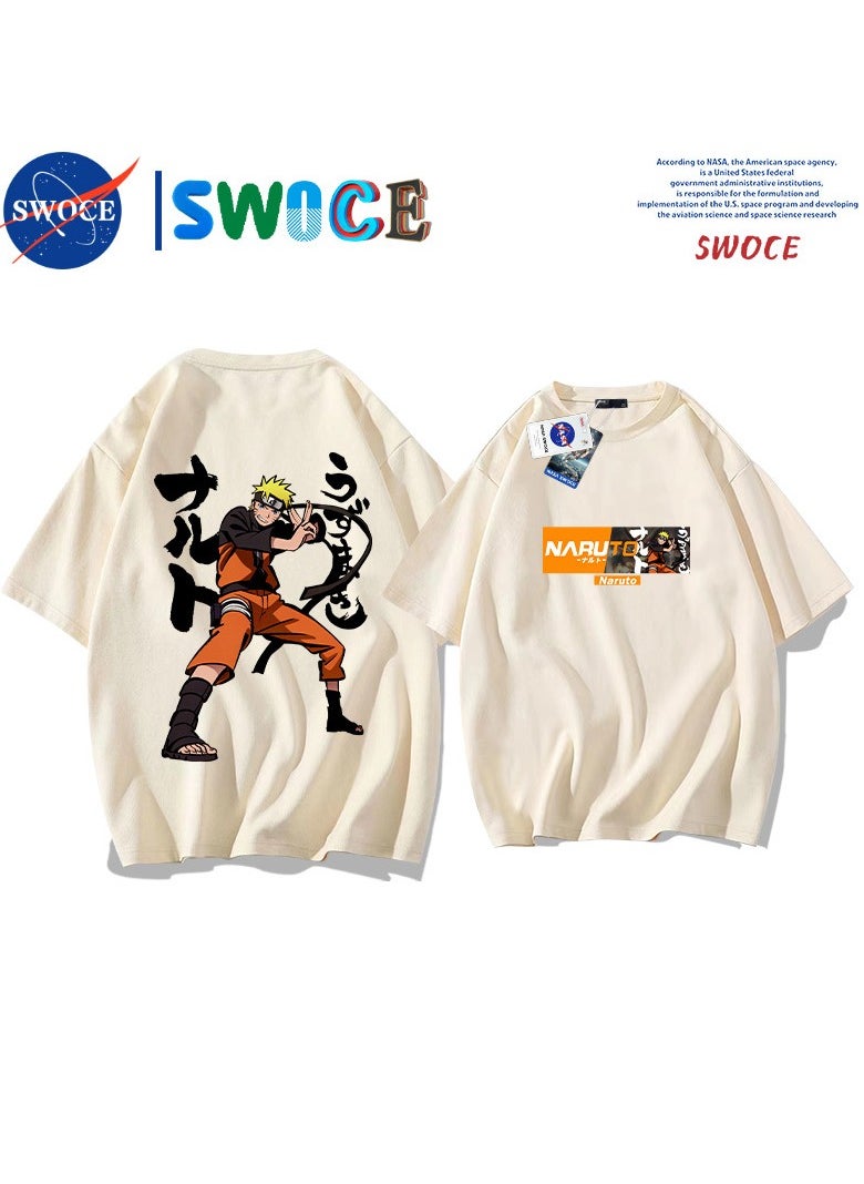 New Fashion Cartoon Anime SWOCE Cotton T-shirt