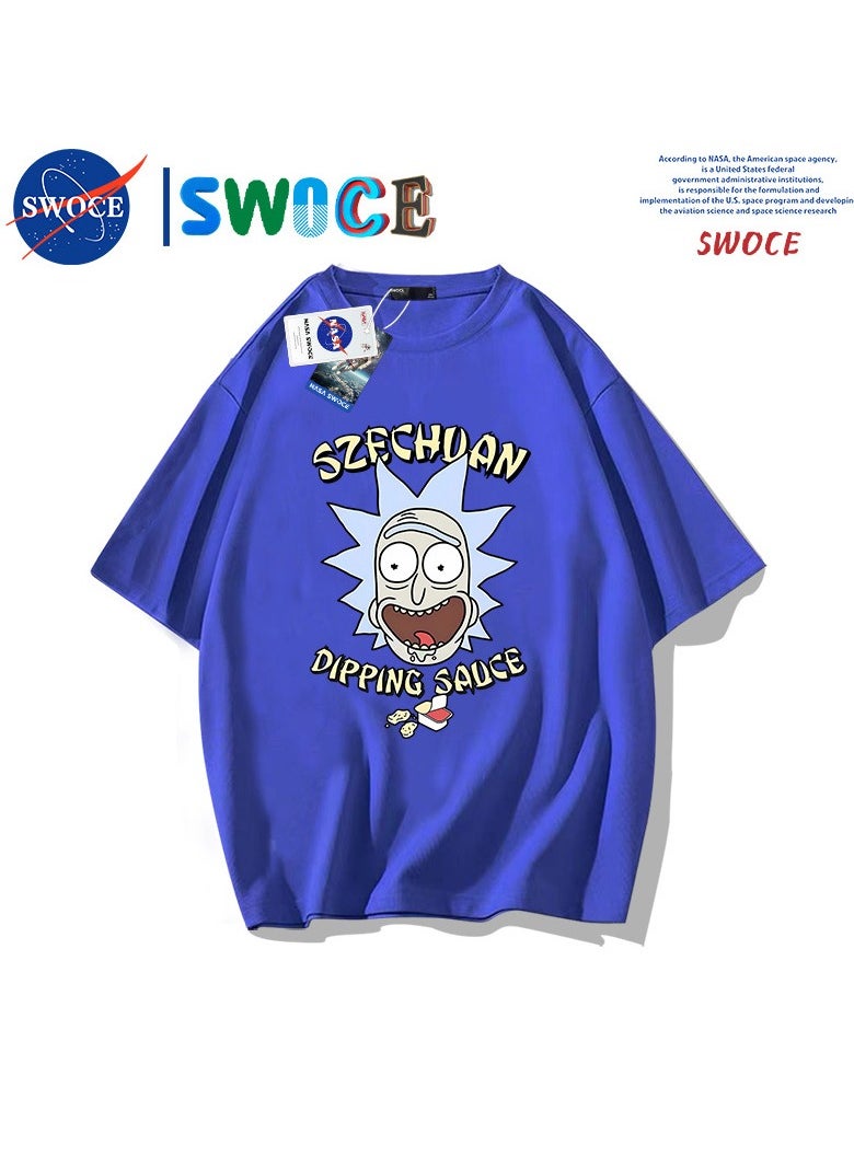 New Fashion Cartoon Anime SWOCE Cotton T-shirt