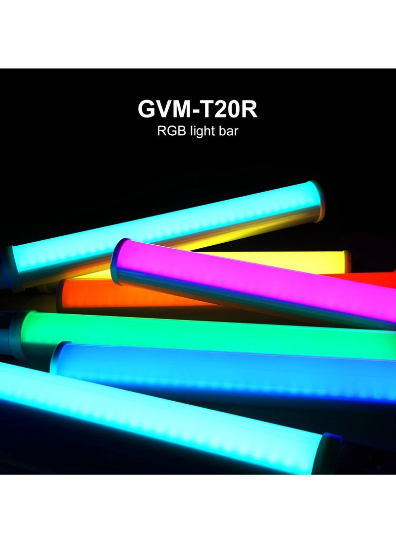 GVM-T20R 20W High Power RGB & Bi-Color Wand Light