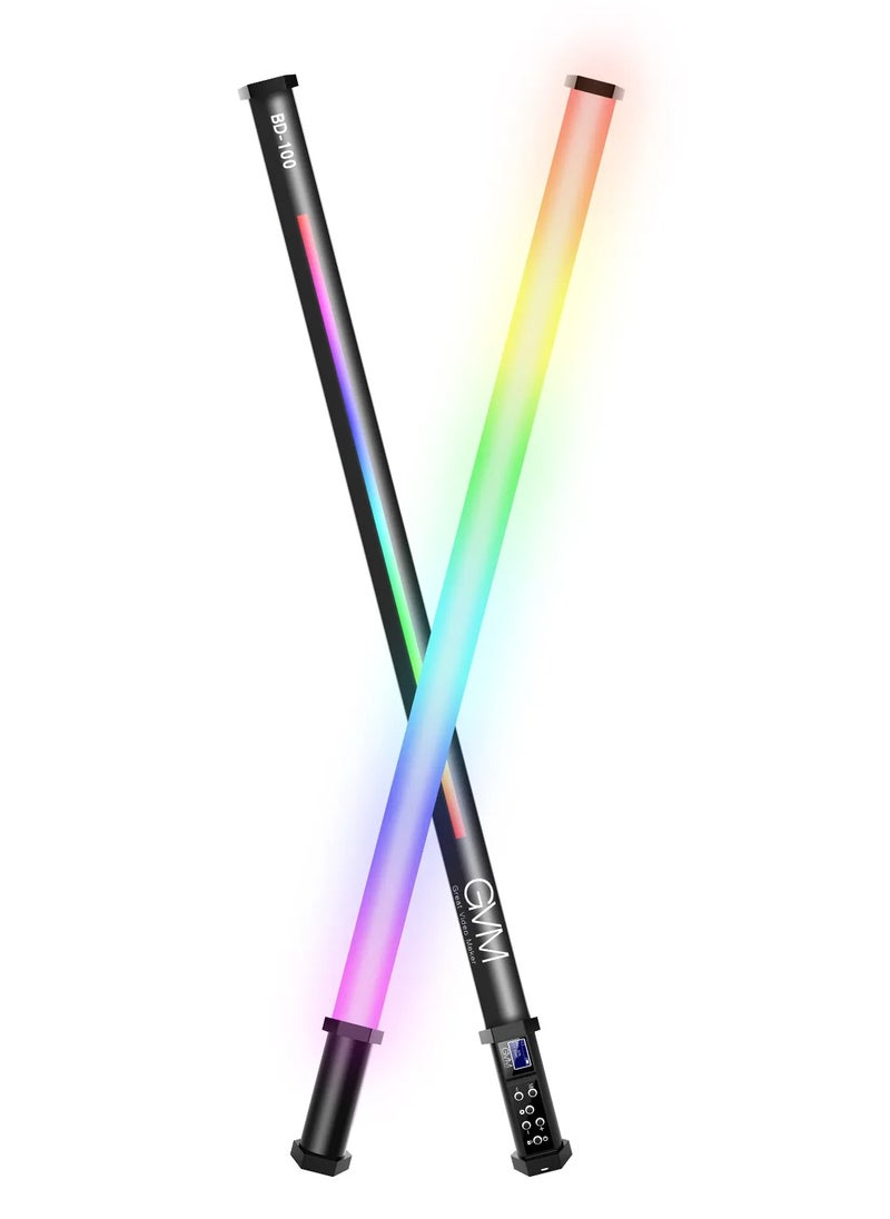 GVM-BD-100D RGB & Bi-Color Wand Light 2 Light Kit