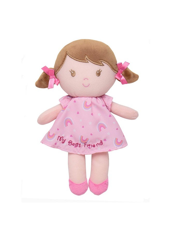 Plush Snuggle Buddy Baby Doll, Dorie, 11 Inch