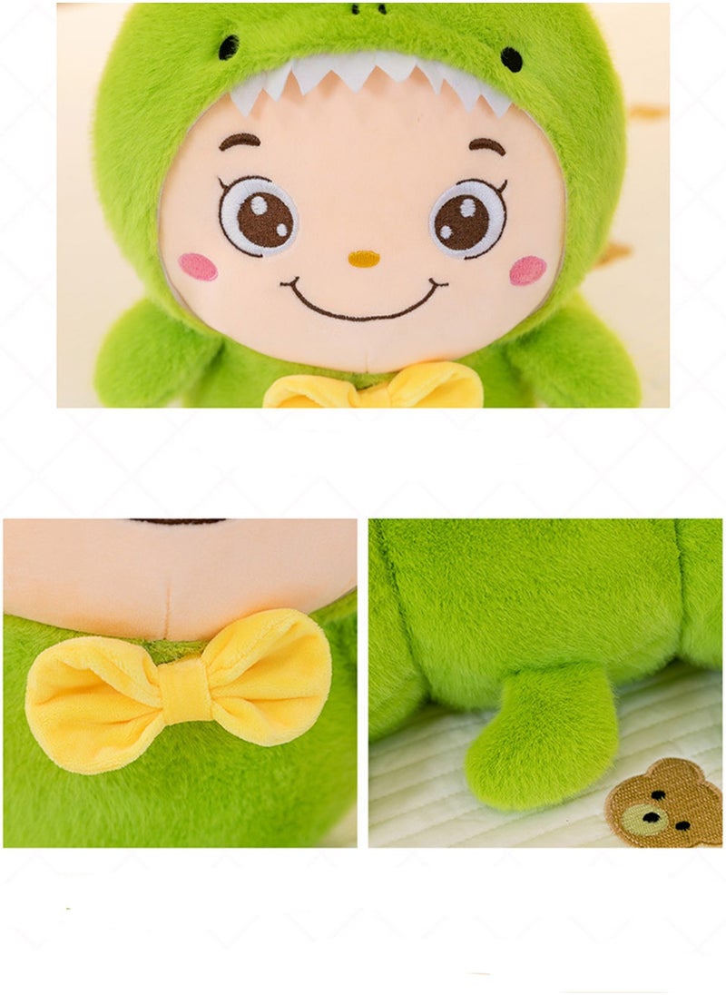 50 CM Cute Caterpillar Plush Toy Soft Stuffed Cartoon Doll For Girls And Boys All Ages Gift（Pink）