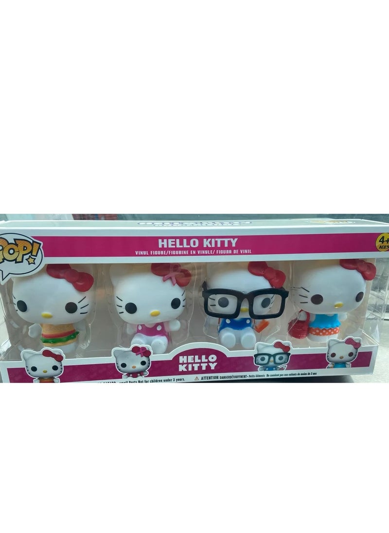 Hello Kitty And Friends 4 FIGURES