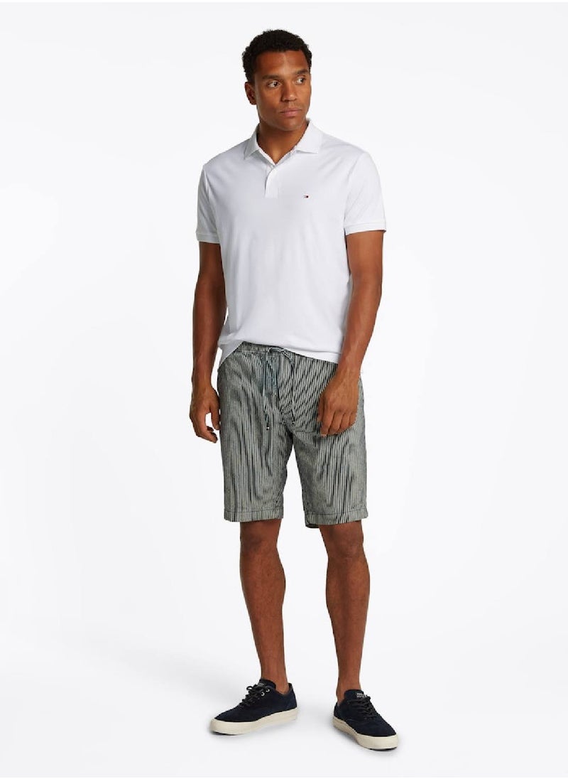 Men's Essential Polo Shirt - Cotton, White