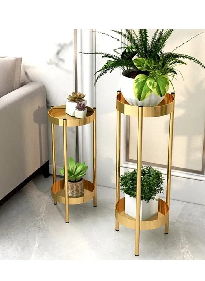 Metal Tall Plant Stand Indoor/Outdoor,Potted Plant Stand for Home,Garden