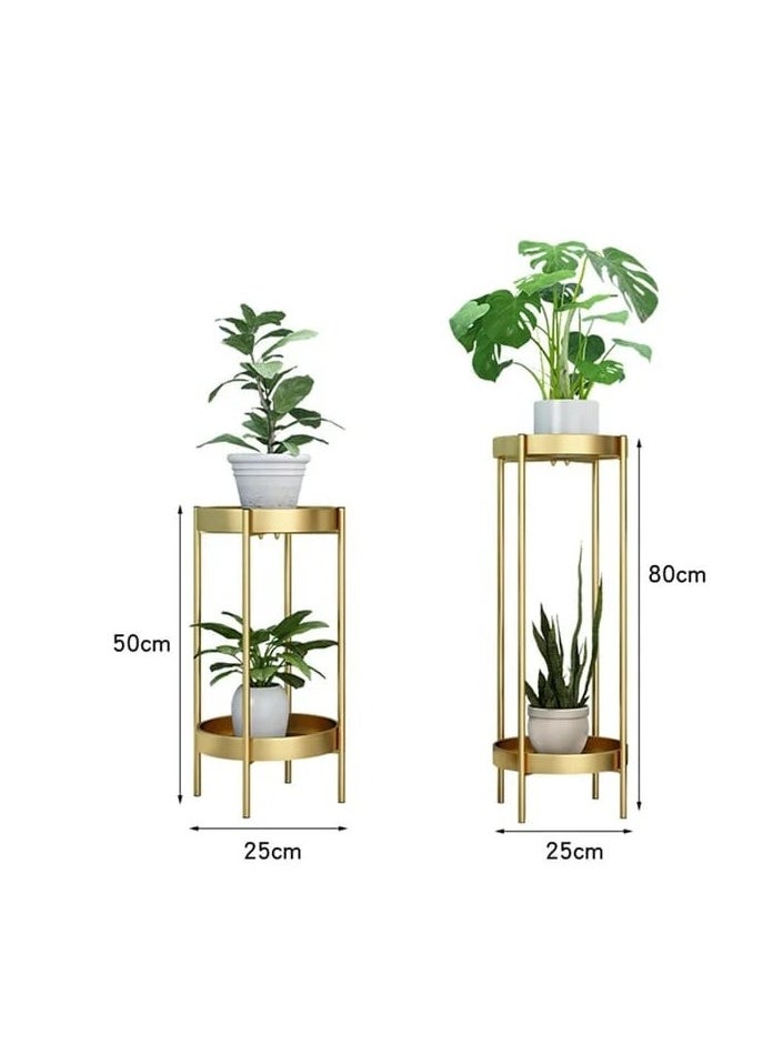 Metal Tall Plant Stand Indoor/Outdoor,Potted Plant Stand for Home,Garden