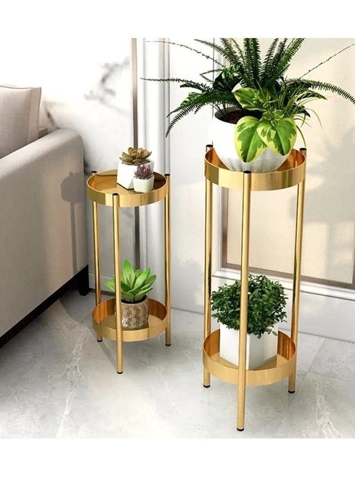 Metal Tall Plant Stand Indoor/Outdoor,Potted Plant Stand for Home,Garden,