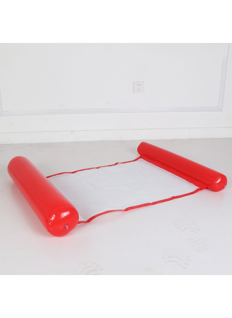 4-Tube Inflatable Lounger Water Hammock Big Red