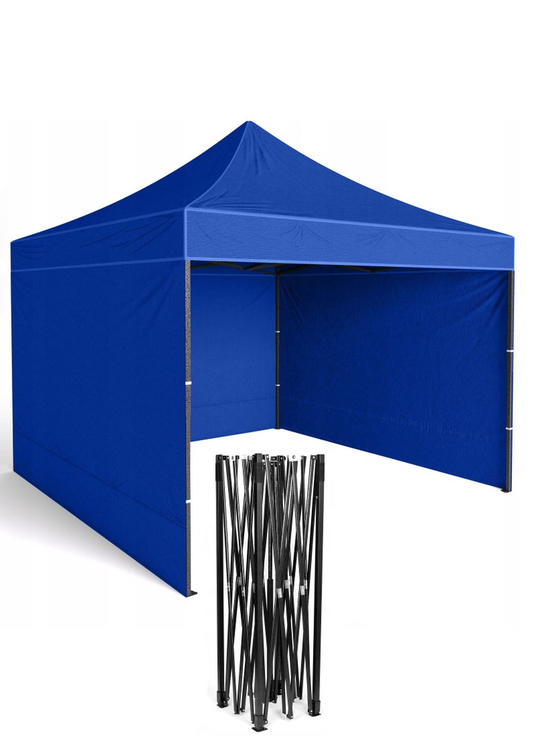 3x3 Meters Steel Frame Outdoor Tent with Waterproof UV-Blocking Canopy, Quick Setup, and Trolley Bag for Events, Camping, and Parties